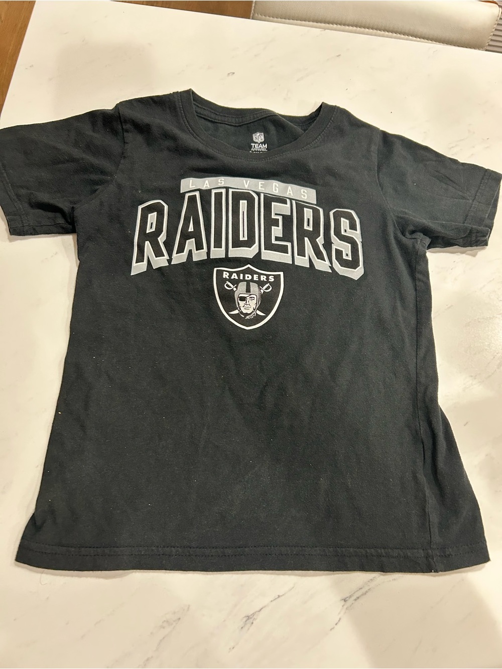NFL Las Vegas Raiders Black Kids T-Shirt
